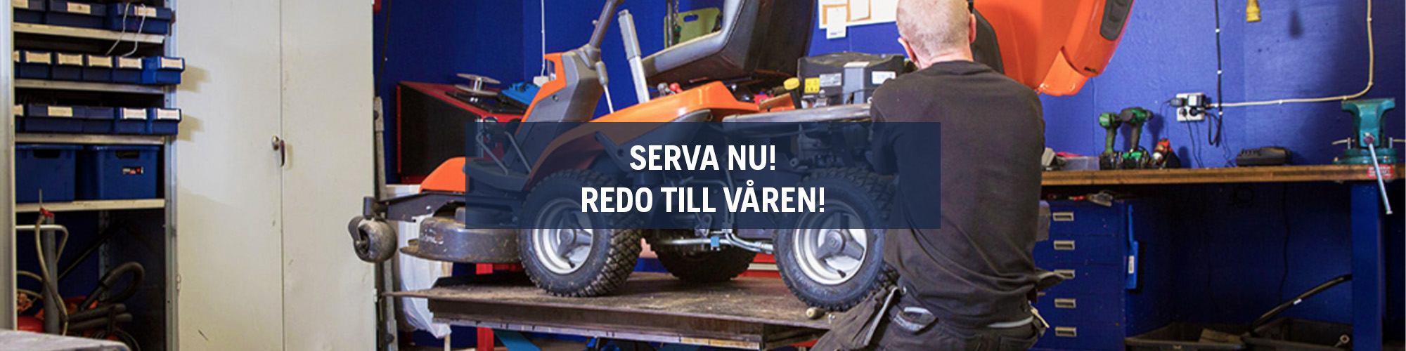 Serva nu, redo till våren!