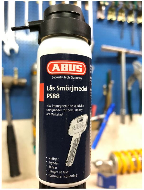 ABUS Låsspray 50ml – Håll dina lås i toppskick