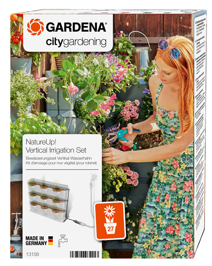 Gardena NatureUp Bevattningsset - Perfekt För Din Vertikala Växthållare!