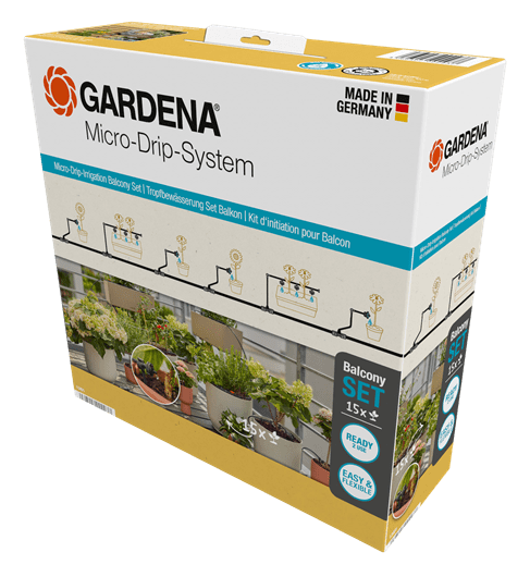 Gardena Startset Blomkrukor S Micro Drip