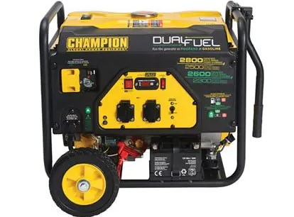 Champion 2800w Dual Fuel Elverk med el-start
