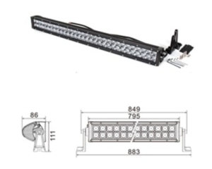 Kinwons 180W Ledramp 10-32V