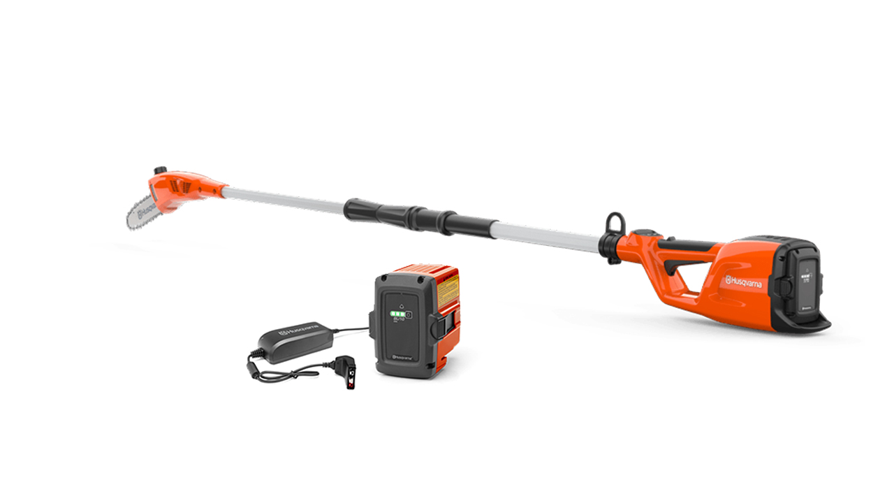 Husqvarna 120iTK4-P Batteristångsåg - Med batteri och laddare