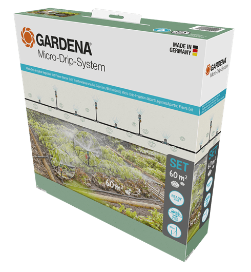 Gardena Startpaket Microdrip Planterade ytor