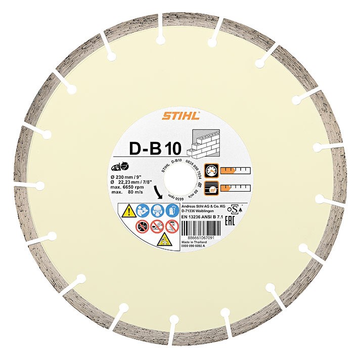 Stihl Diamantkapskiva D-B10 till TSA 230