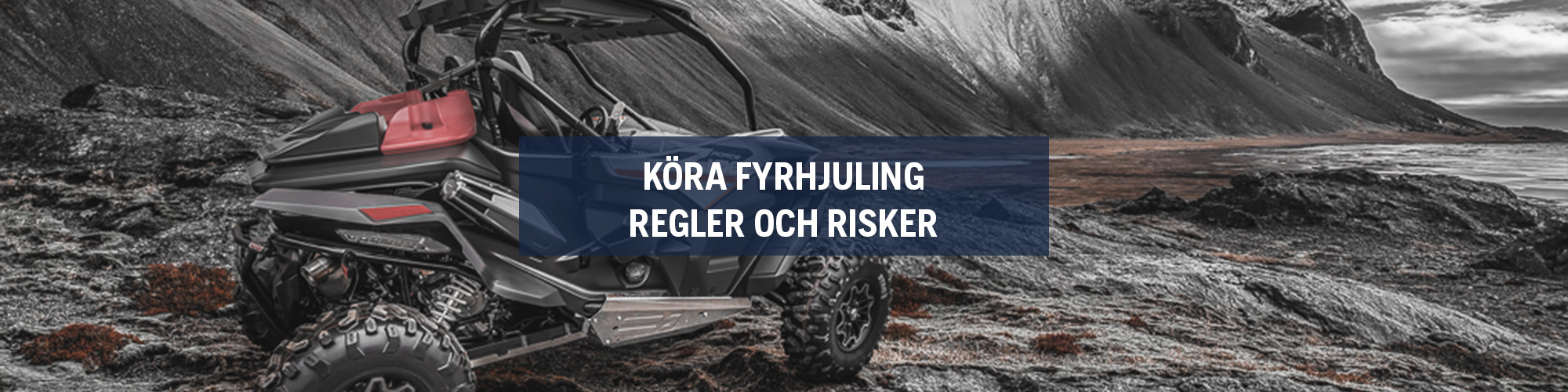 Köra fyrhjuling – Regler och Risker från Trafikverket