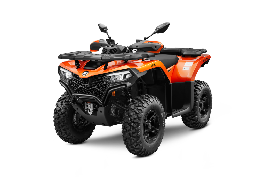 CF Moto 520 EFI EPS Fyrhjuling ATV Orange Kort