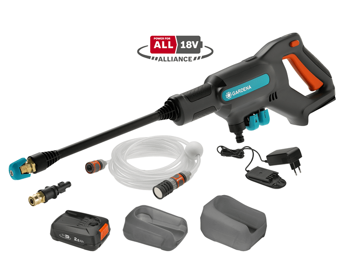 Batteridriven mellantryckstvätt AquaClean Set