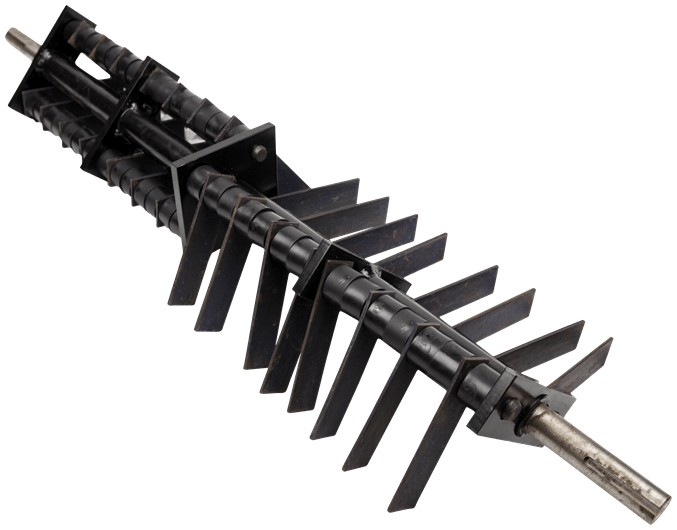 Knivaxel med slagknivar (flail) - DT22