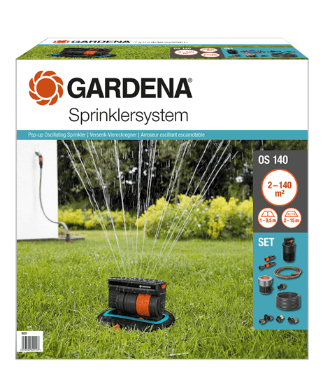 Rektangulärspridare OS 140 Set