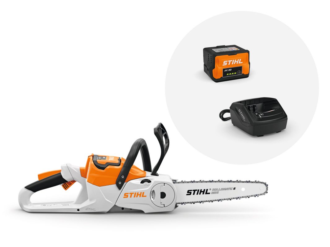 Stihl MSA 70 C-B Batterimotorsåg Set: Tyst Kraft för Precisionsarbete