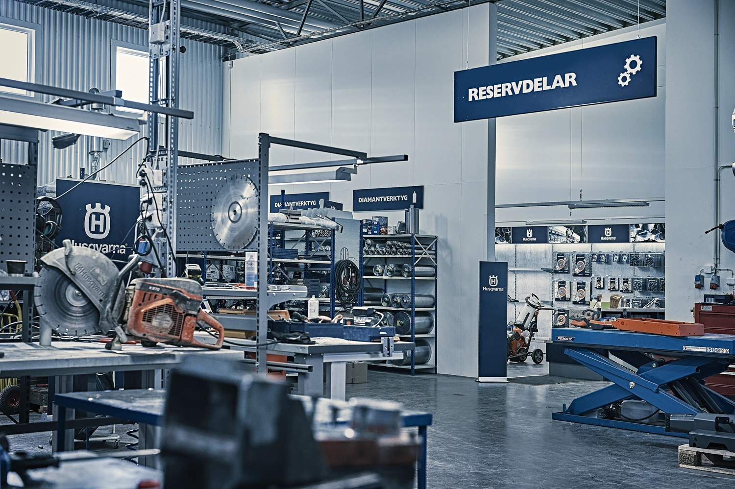 Services by Husqvarna fin professionell verkstad