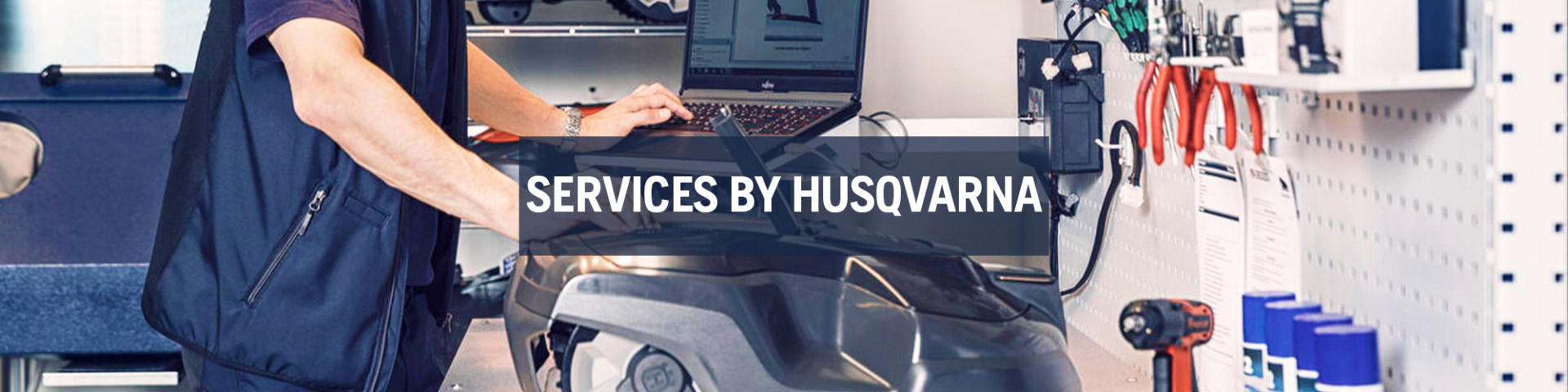 Services by Husqvarna hero feature