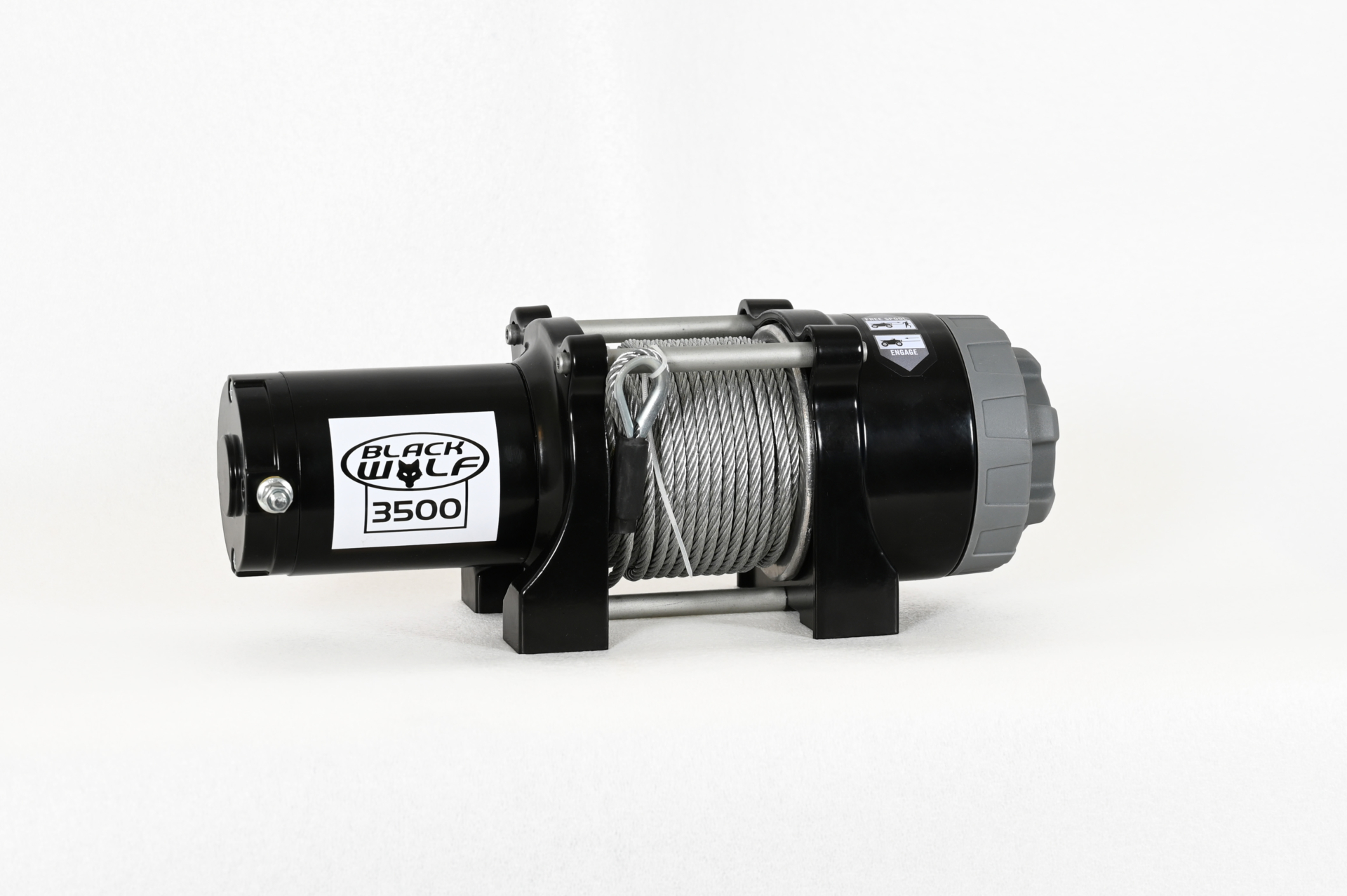 Black Wolf 3500 Winch Steel