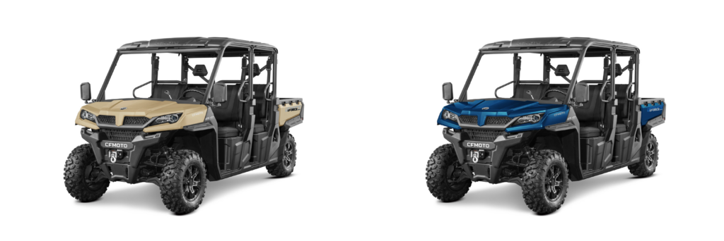 UFORCE 1000 XL UTV tan and blue