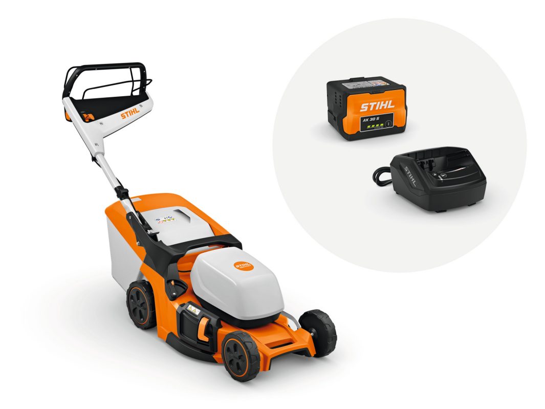 Stihl RMA 448.3 V SET Batteridriven Gräsklippare