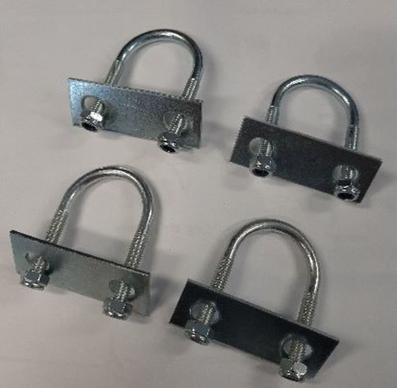 Universal U-bolt mounting kit